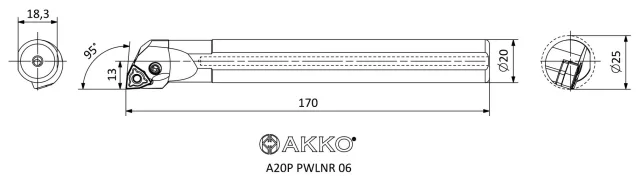 PWLNR teknik çizim