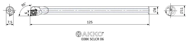 SCLCR teknik çizim