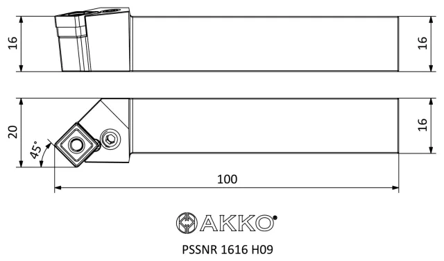 PSSNR teknik çizim