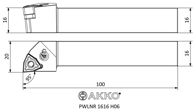PWLNR teknik çizim