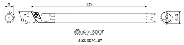 SDPCL teknik çizim