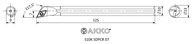 SDPCR teknik çizim