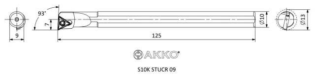 STUCR teknik çizim