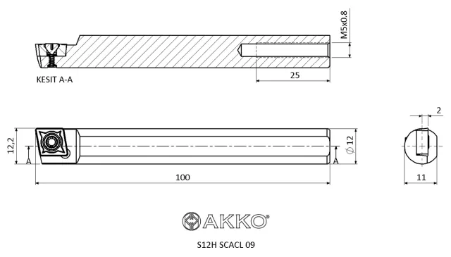 SCACL teknik çizim