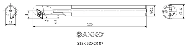 SDXCR teknik çizim