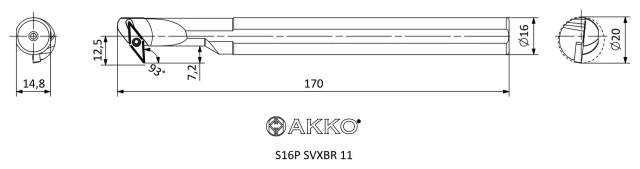 SVXBR teknik çizim
