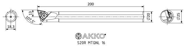 MTQNL teknik çizim