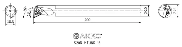 MTUNR teknik çizim