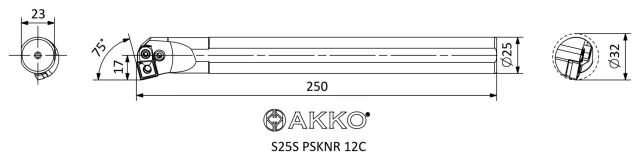 PSKNR teknik çizim