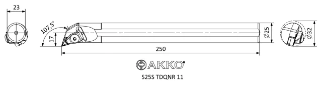 TDQNR teknik çizim