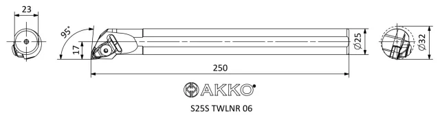 TWLNR teknik çizim