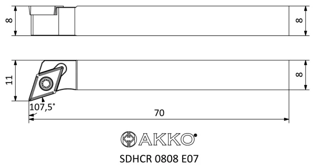 SDHCR teknik çizim