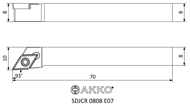 SDJCR teknik çizim