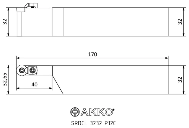 SRDCL 3232 teknik çizim