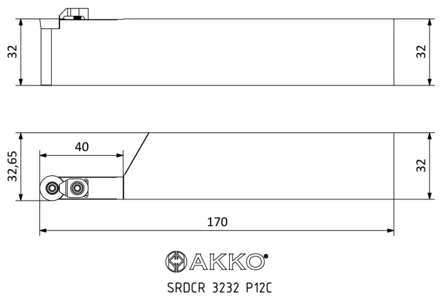 SRDCR 3232 teknik çizim