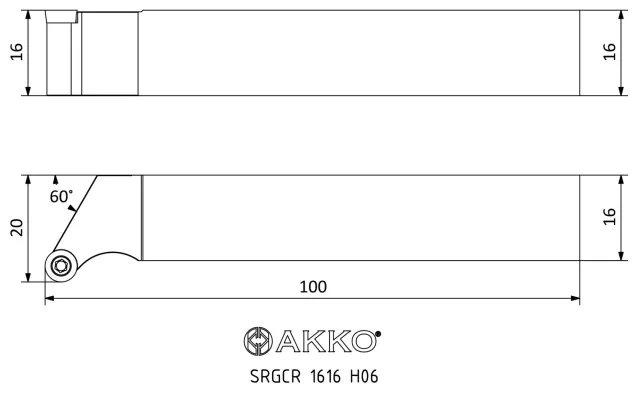 SRGCR teknik çizim