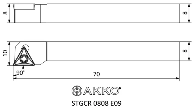 STGCR teknik çizim