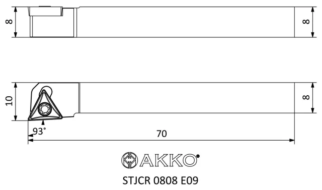STJCR teknik çizim