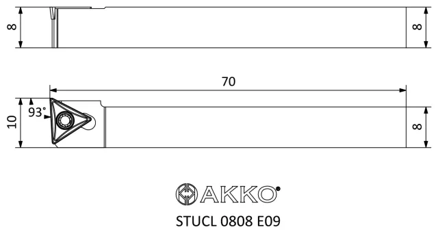 STUCL teknik çizim