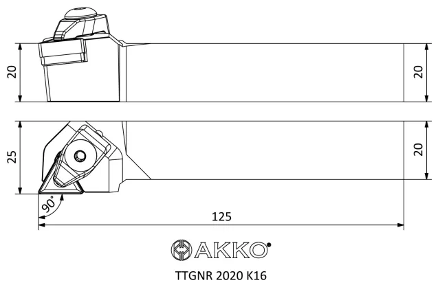 TTGNR teknik çizim