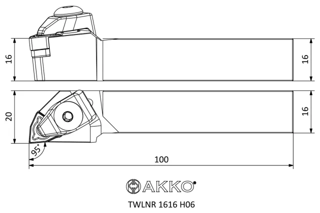 TWLNR teknik çizim