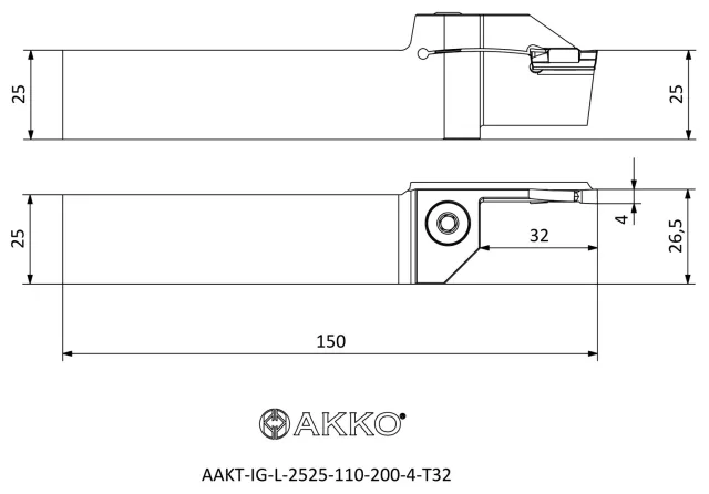AAKT teknik çizim