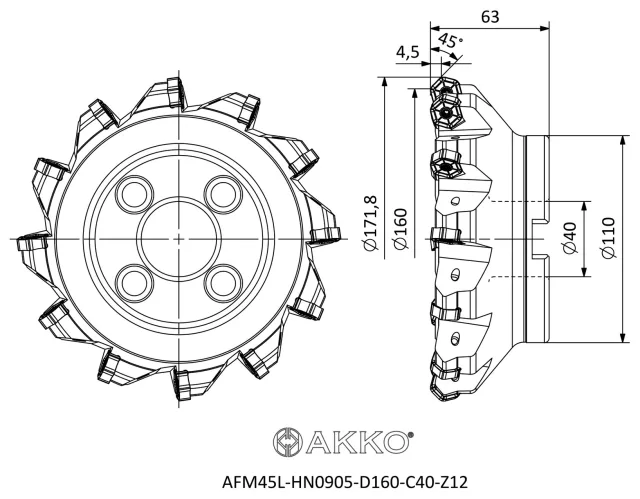 AFML teknik çizim