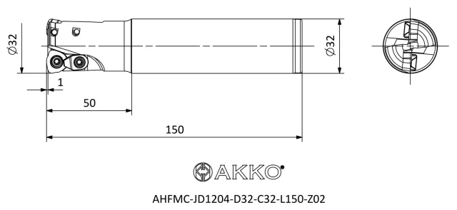 AHFMC teknik çizim