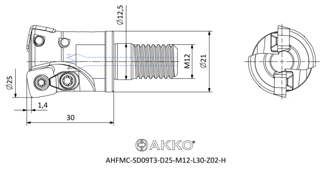 AHFMC teknik çizim