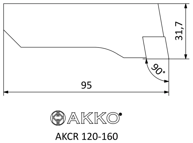 AKCR teknik çizim