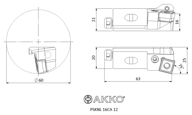 PSKNL teknik çizim