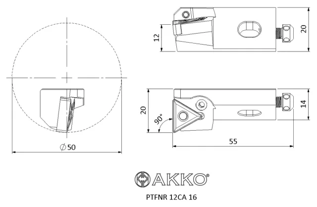 PTFNR teknik çizim