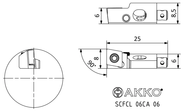 SCFCL teknik çizim