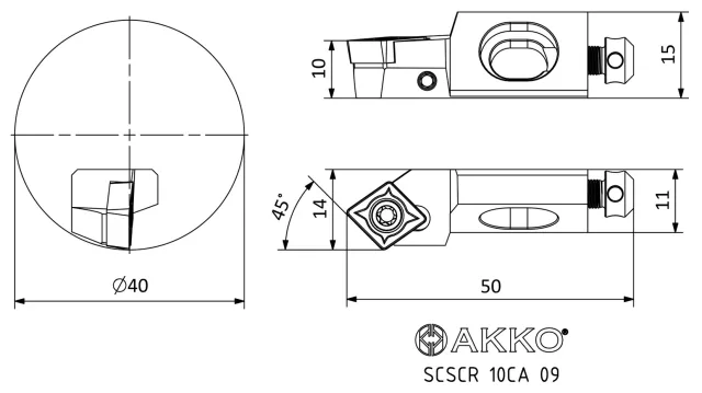SCSCR teknik çizim