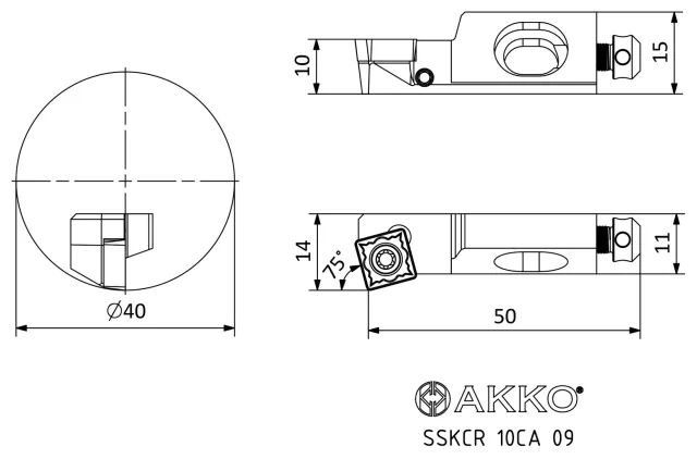 SSKCR teknik çizim