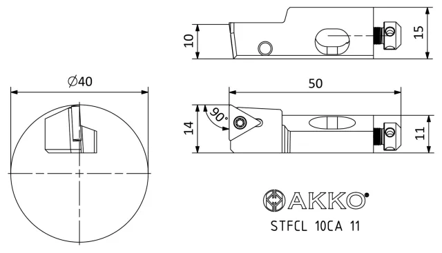 STFCL teknik çizim