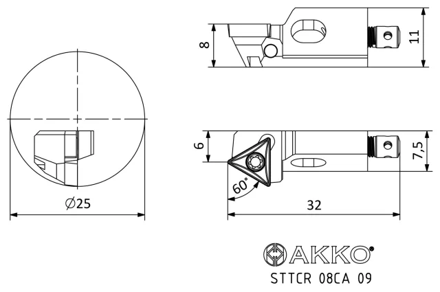 STTCR teknik çizim
