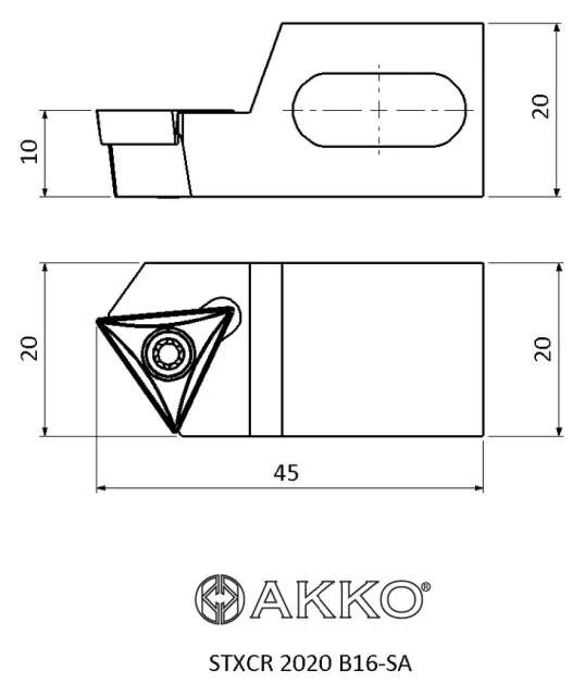 STXCR 2020 teknik çizim