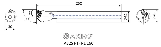 PTFNL 16C teknik çizim