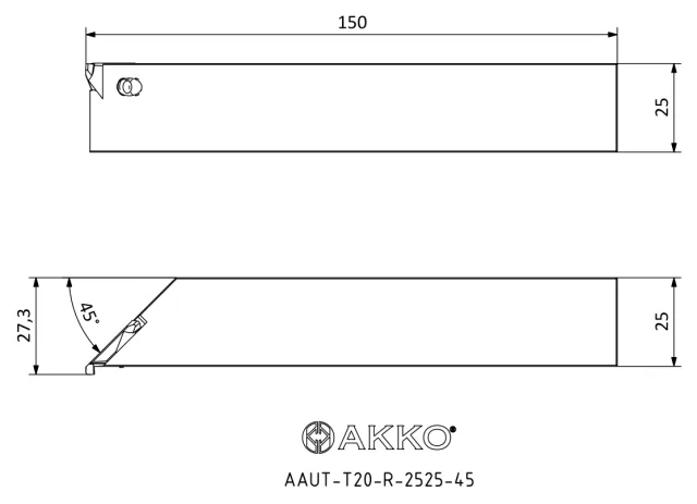 AAUT-T20 teknik çizim