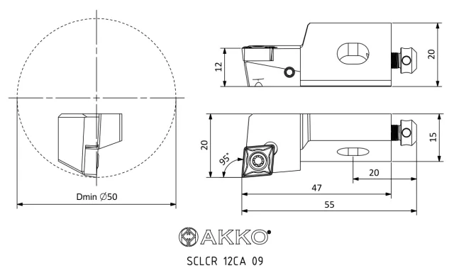 SCLCR teknik çizim