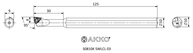 S0810K SWLCL 03 teknik çizim