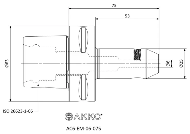 AC6-EM teknik çizim