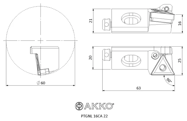 PTGNL 16CA 22 teknik çizim