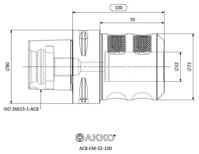 AC8-EM teknik çizim