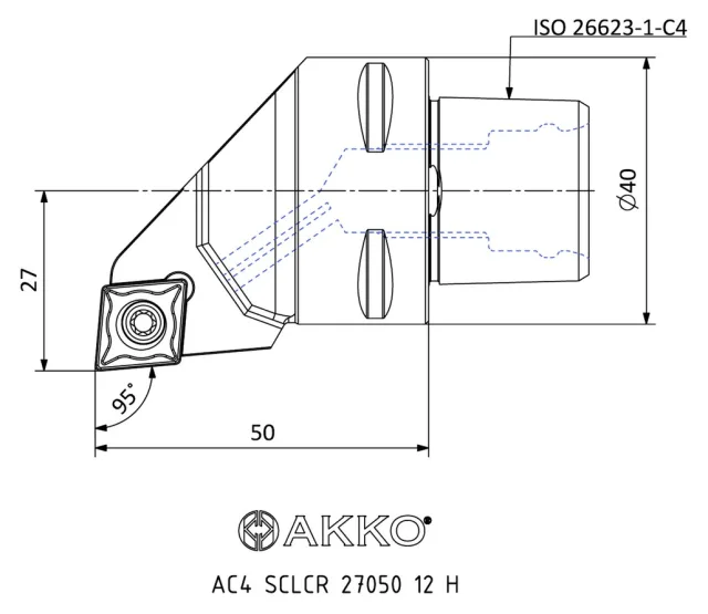 AC4 SCLCR teknik çizim