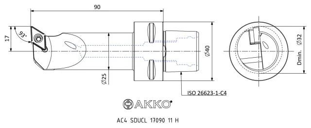 AC4 SDUCL teknik çizim