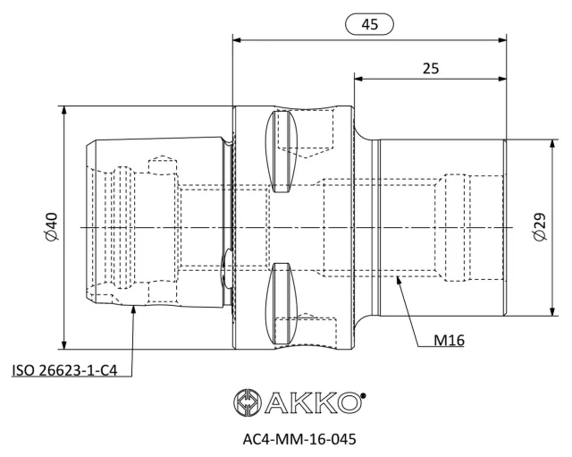 AC4-MM teknik çizim