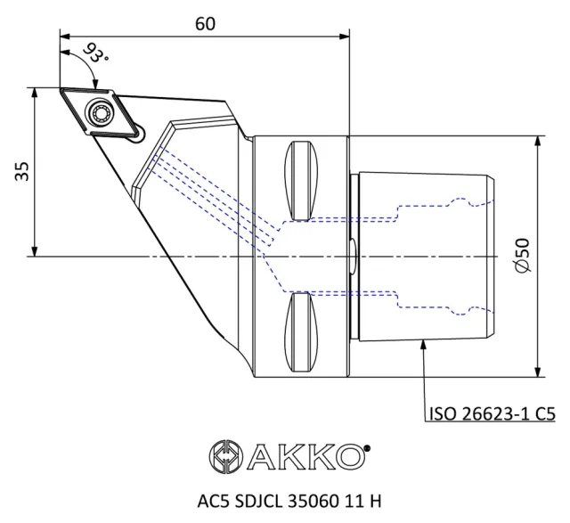 AC5 SDJCL 35060 11 H teknik çizim