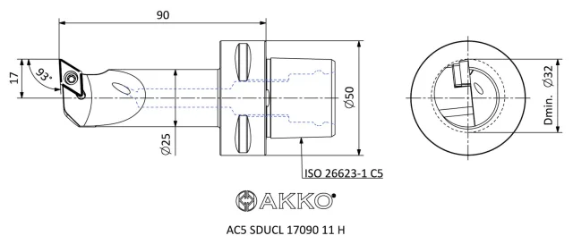 AC5 SDUCL teknik çizim